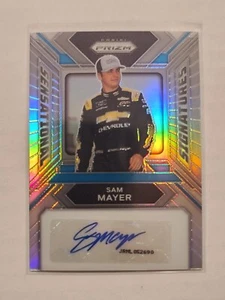 2024 Prizm NASCAR Sensational Signatures Sam Mayer #SS-SMR Autograph Prizm - Picture 1 of 2