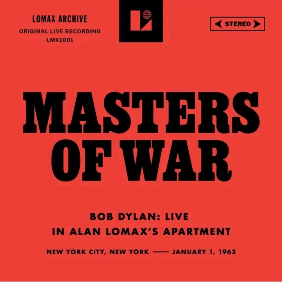 BOB DYLAN - Masters Of War RSD BLACK FRIDAY 2025 7" Vinyl Record SEALED! - Image 1 of 1