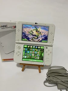 New Nintendo 3DS XL Bianco | 24 Giochi + Scatola - Foto 1 di 12