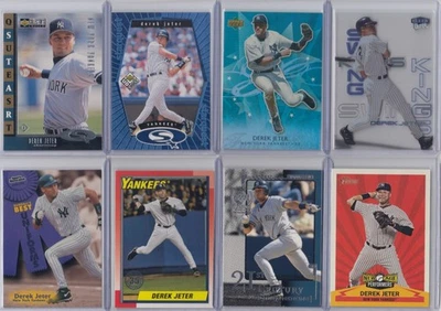 (40) Diferentes DEREK JETER Lote MLB Tarjetas de Béisbol Insertos Colección Yankees Foto 1 de 4