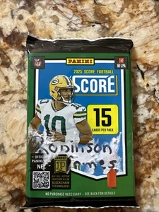 2025 SCORE FOOTBALL RETAIL BLASTER PACK - Picture 1 of 2
