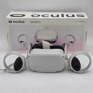 Oculus Quest 2 128GB Standalone All-in-One VR Headset KW49CM - Picture 1 of 10