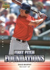2007 Upper Deck First Edition First Pitch Foundations #DM David Murphy