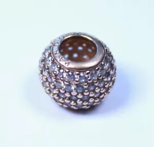 Pandora Rose Gold Sparkling Lights Ball Charm - 781051CZ - Picture 1 of 2