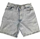 Vintage Sasson Stone Washed Jean Shorts Women?S Size 13/14