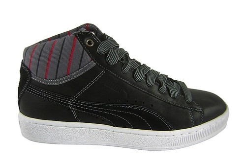 Puma Mid Worker black steel grey scarpe sneaker nero grigio stivali 351000 02
