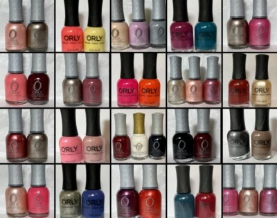 Esmalte de uñas ORLY ~ Lotes de tonos raros, difíciles de encontrar y esmaltes de uñas mixtos Foto 1 de 2