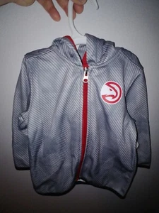 NBA Atlanta Hawks Hoodie Jacket Size 3T - Picture 1 of 2