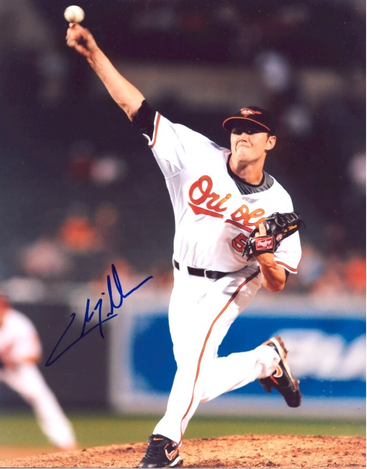 Chris Tillman Baltimore Orioles Autographed 8x10 Photo with COA - Image 1 of 1