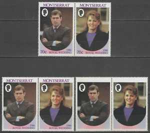 MONTSERRAT:  n°620/621 **, variétés "sans faciale et sans légende" ! - Picture 1 of 1