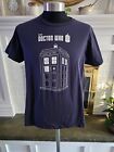 DOCTOR WHO PHONE BOOTH Ripple Junction BBC T-Shirt Mens Size X-Large Blue