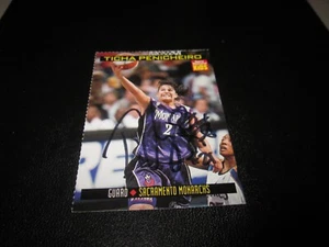 Tarjeta #11 deportiva ilustrada para niños 1999 autografiada firmada por Ticha Penicheiro #11 - Imagen 1 de 1