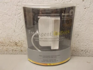 Seagate FreeAgent Go Dock White with Travel Case (Windows XP/Vista) - Picture 1 of 2