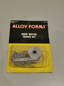 Alloy Forms H0 2034 Metallbausatz Roof Water Tower Kit unverbaut / OVP