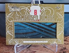 Alex Ovechkin 1/1 🔥 2019-20 Leaf Lumber Kings Game Used Lumber Gold #GUL01 🔥