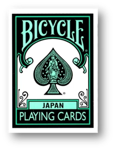 Bicycle Black Green Playing Cards JAPAN Poker Cardistry - Picture 1 of 6
