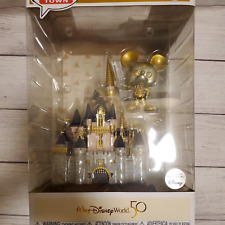 Disney World Funko Pop 50th Anniversary Cinderella Castle Gold Mickey Mouse #26