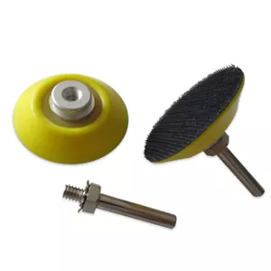2inch/50mm Hook &Loop Polishing Pad 6mm Shank Sander Disc Sanding Polish Backing - Picture 1 of 12