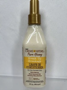 Creme of Nature Leave-In Conditioner Pure Honey Break Up Breakage 8 oz - Picture 1 of 2