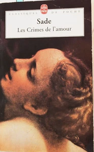 LES CRIMES de L'AMOUR by D. A. F. de Sade (PPB 1972) French language ed ShipFree - Imagen 1 de 5