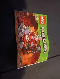 LEGO Minecraft 21139 Instructions Only No Bricks Ships Fast - Picture 1 of 2