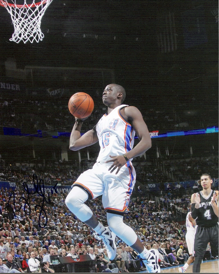 Фотография Реджи Джексона из Oklahoma City Thunder с автографом 8x10 сертификат подлинности LOM (PH3423)  - Изображение 1 из 1