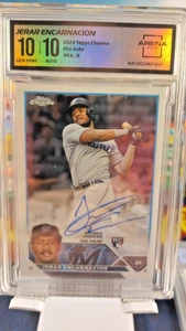 2023 Topps Chrome Jerar Encarnacion RC Auto Autograph #RA-JE Marlins ARENA 10 - Picture 1 of 2