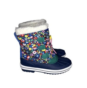Boden Women’s snow boots Size 38 EU/ US 7.5 Floral Ankle Brand New No Box RARE - Picture 1 of 10