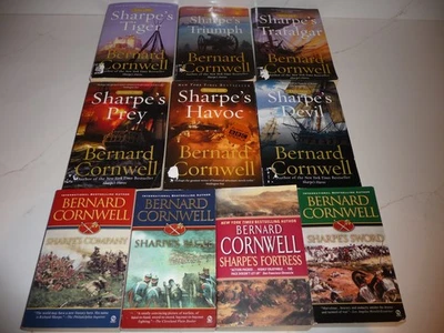 Lot of 10 Bernard Cornwell RICHARD SHARPE NOVELS - Paperback - Free Shipping - Imagem 1 de 4