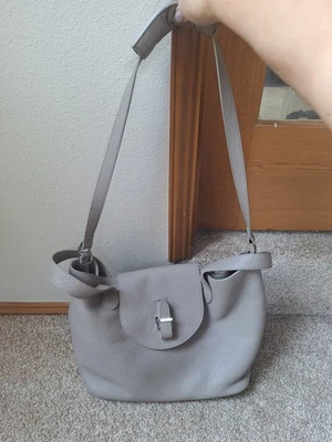 Meli Melo Thela LARGE grey/taupe Tote Shoulder Bag Leather - Image 1 of 4