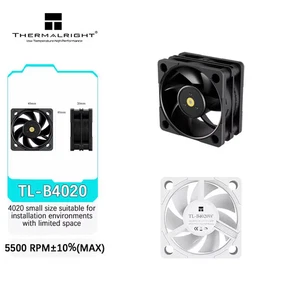 TL-B4020 40MM PWM double ball bearings 5500RPM quiet powerful desktop computer c - Picture 1 of 10