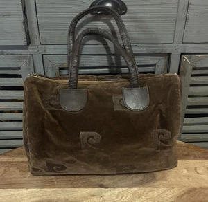 Vintage Pierre Cardin Velvet Monogram Purse - Picture 1 of 13