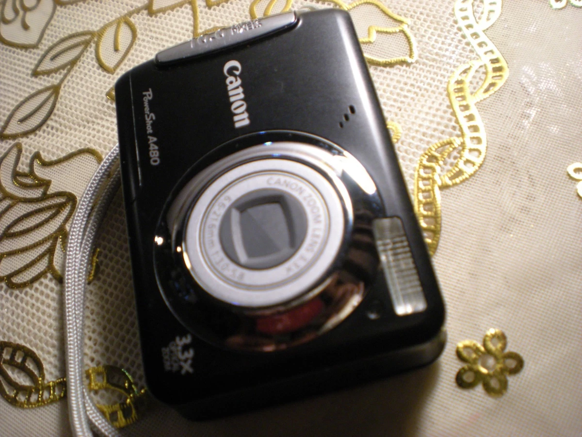 PowerShot A480 デジタルカメラ Canon PowerShot A480 Digital Camera (Black) 3475B001 B&H Photo