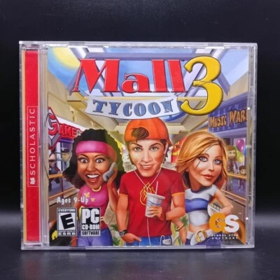 Mall Tycoon 3 (Windows PC, 2005) Complete CIB VG Global Star Software Game - Image 1 of 4