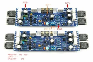 1 paio LJM L12-2 scheda amplificatore doppia potenza classe bassa distorsione AB AMP - Foto 1 di 5