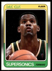 1988-89 Fleer Dale Ellis Seattle SuperSonics #107