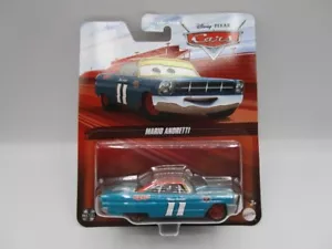 Disney Pixar Cars Mario Andretti #11 Diecast Car 1/55 Mattel Metal Series - Picture 1 of 2