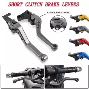 Short Brake Clutch Levers For Honda CBR600 F2/F3/F4/F4i CB599/600 HORNET CB919 - Picture 1 of 12
