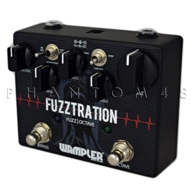 Wampler - Fuzztration - Fuzz - Pedal de efectos para guitarra eléctrica - Ecualizador de tres bandas Foto 1 de 3
