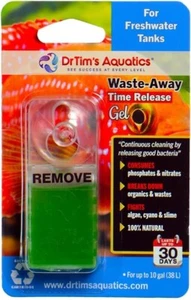 Dr. Tim's Aquatics Waste Away Time Release Gel Freshwater Safe 10 gallon Single - Picture 1 of 1