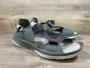 Sandalias Salomon Tech Gris Trail Senderismo Contagrip Urbano Agua Zapatos Para Hombres Talla 10 - Imagen 1 de 14