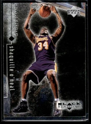 Shaquille O'Neal 1998-99 Upper Deck Black Diamond #45 Los Angeles Lakers - Image 1 of 2
