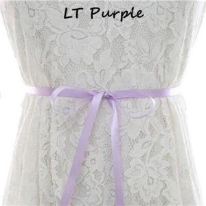 Thin Rhinestone Chain Bridal Sashes Crystal Women Wedding Bridesmaids Dress Belt - Picture 1 of 24