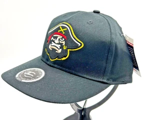 Cappello Bradenton Marauders Minor League Baseball Logo Alzato OC Sports Cappello Nero - Foto 1 di 11