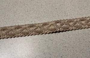 5/8" CONSO BEIGE GIMP. BTY. - Foto 1 di 1