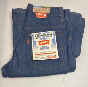VTG Levi’s Student Big Bell Bottom Blue Jeans Rinsed Denim Orange Tab W25 L30 - Picture 1 of 15