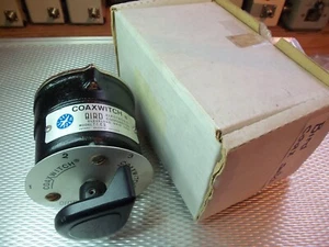 Bird 43 Thruline WattMeter Element Antenna Position Coax Switch 7441 74 74-6 - Zdjęcie 1 z 3