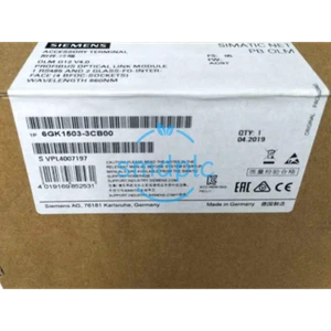 Módulo de enlace óptico Siemens 6GK1503-3CB00 PROFIBUS OLM/G12 V4.0 GN - Imagen 1 de 2