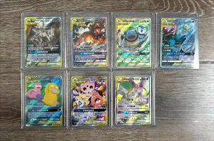 Pokemon TCG S-Chinese TAG TEAM GX Cards Alt art Lot 7 pcs Sun&Moon SR Near Mint - Picture 1 of 2