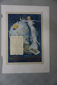Vintage Kolnisch Wasser ad from Sport im Bild 1884. German language - Picture 1 of 6